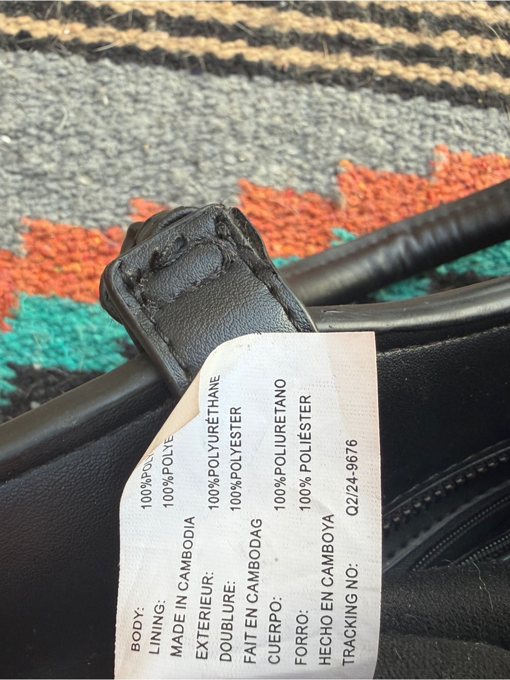 Steve Madden black BCharmy charm purse - Picture 4 of 4